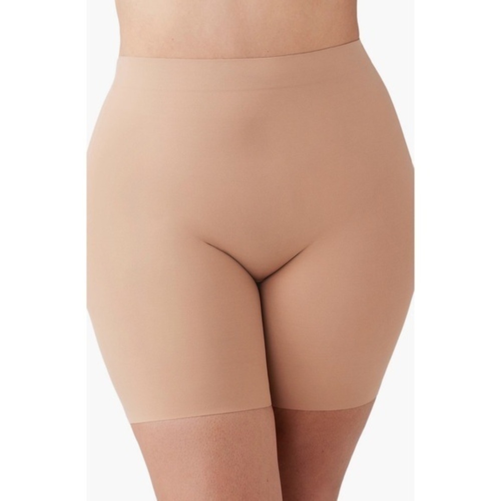 WACOAL 805387 PRALINE SHAPE REVELATION HOURGLASS THIGH SHAPING SHORTS SZ S NWT